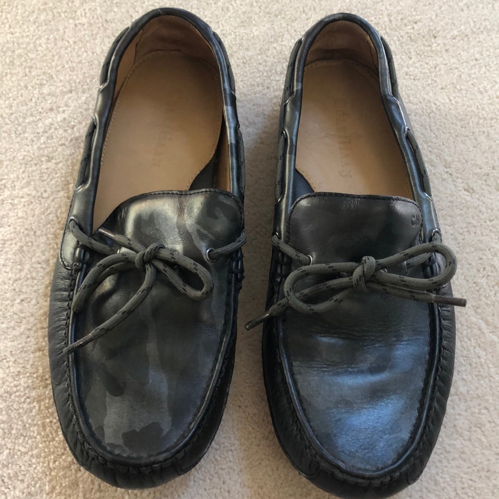 Men’s Cole Haan camo driving moccasin